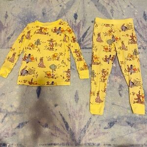 LS little sleepies Disney Playtime with Winnie the Pooh Pajamas Two Piece 2T